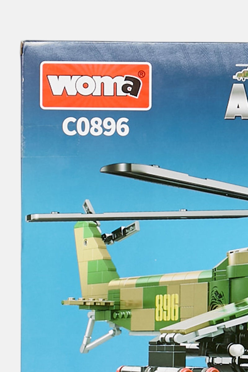 Woma Toys Military Air Force MI-24 Hellichooper Building Set - Image 4